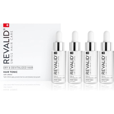Revalid Hair Tonic енергизиращ тоник с кофеин за растеж на косата 4x30ml