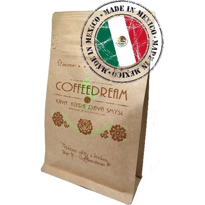 COFFEEDREAM MEXIKO SHG EP ESMERALDA Hrubé mletí frenchpress filtrovaná káva 0,5 kg