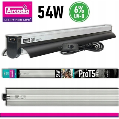 Arcadia PRO T5 UVB Kit 14% UVB 24 W, 550 mm/16 mm – Hledejceny.cz