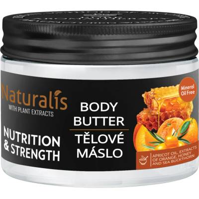NATURALIS Nutrition & strength Telové maslo 300 g
