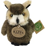 Rappa Плюшена играчка Rappa Еко приятели - Кафява сова, 13 cm (250550) - baby
