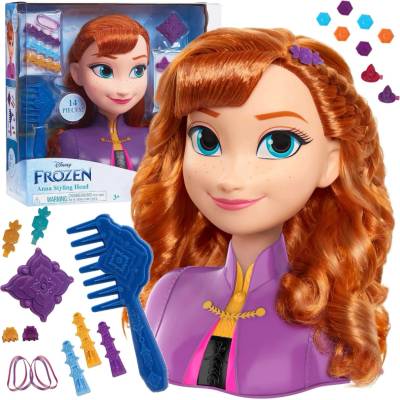 Alltoys Just Play Ledové králoství česací hlava Anna