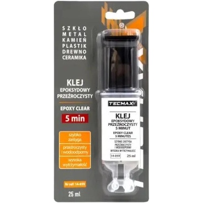 TECMAXX Transparentní epoxidové lepidlo 25 ml