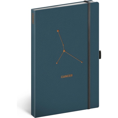 Notique Бележки Зодиакален знак Рак, подплатени, 13 x 21 cm NOTIQUE | Sin | Home | UNI