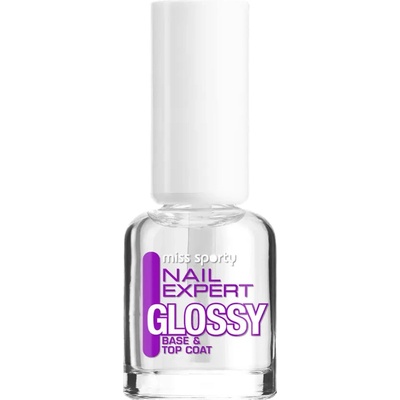 Miss Sporty Nail Expert Glossy podklad.báze vrchní lak 8 ml