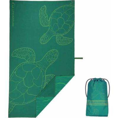 Lifeventure Recycled SoftFibre Trek Towel Turtle 150 x 90 cm