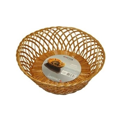Axentia Ošatka na pečivo d28x11cm, imitace proutí