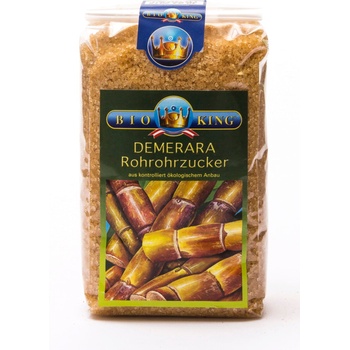 BioKing Био сурова тръстикова захар Демерара - 1.000 г