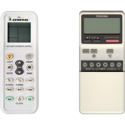 General TOSHIBA WX-E1NE - съвместимо дистанционно управление на марката General (WX-E1NE)