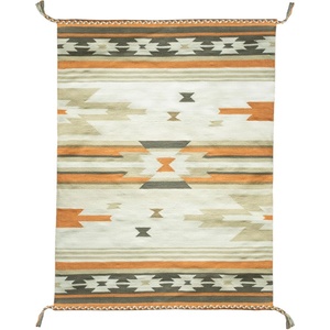 Green Decore Реверсивен килим за открито, изработен от рециклирана пластмаса , 120 x 180 cm Aztec - Green Decore (S11087_102)