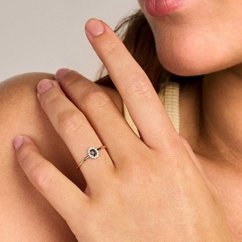 Blush Златен дамски пръстен с кварц Blush 1258YSQ (1258YSQ)