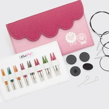 KnitPro Dreamz Mini Sada krátkých vyměnitelných jehlic 5 cm