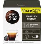 NESCAFÉ Кафе капсули NESCAFE Dolce Gusto - Espresso Intenso GIGA Pack 90+12, 102 напитки (14509412)