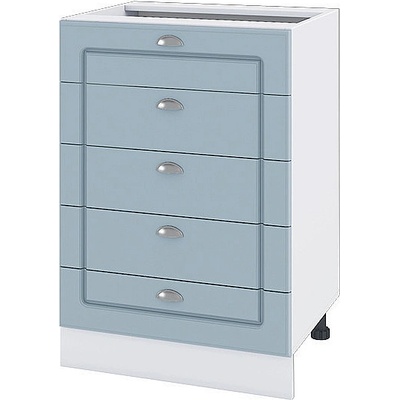 ИРИМ Долен кухненски шкаф Сити БФ-Деним мат-06-29 60 см