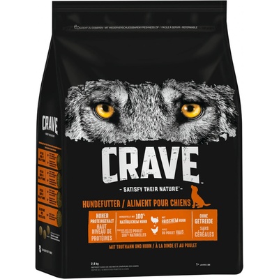 Crave Adult krocan a kuře 2,8 kg