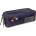 COOLPACK Правоъгълен ученически несесер Cool Pack Edge - Sparkling Badges, Jeans, с 2 ципа (B69086)