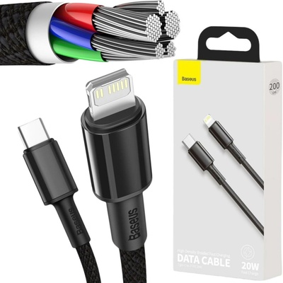 Baseus CATLGD-A01 USB Type C - Lightning, Power Delivery fast charge 20 W, 2m, černý