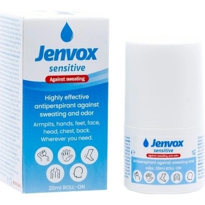 Jenvox Sensitive roll-on proti pocení a zápachu 20 ml