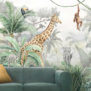 Decono Детски Фототапет Джунгла
