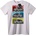 NOONEBRAND Тениска с автомобилна мания - 4XL, White