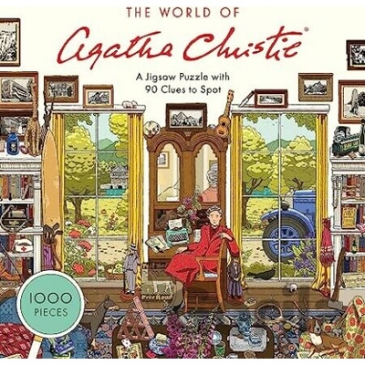 Jigsaw The World of Agatha Christie Agatha Christie Ltd,Ilya Milstein 1000 dielov