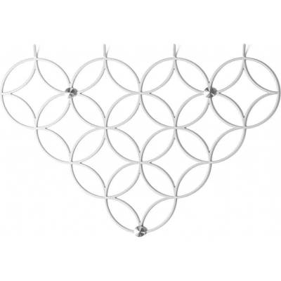 POLYHEDRA Holo S bílý
