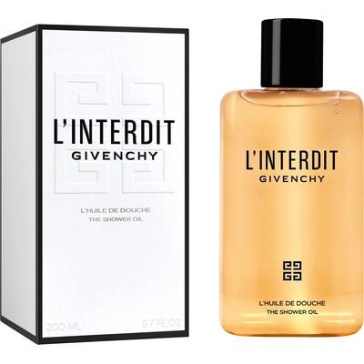 Givenchy L’Interdit sprchový olej plniteľný 200 ml