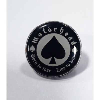 Spiral Motörhead odznak Aces of spades