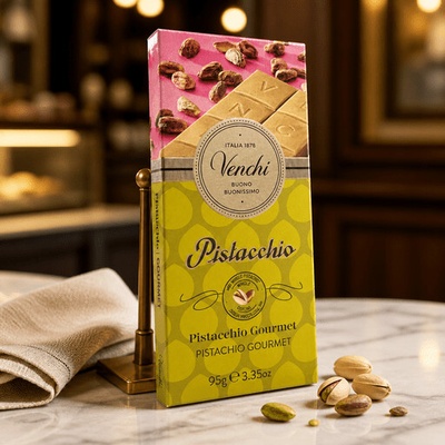Venchi Pistacchio exkluzívna pistáciová s celými pistáciami 95 g