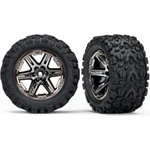 Traxxas колело 2.8", диск RXT черен хром, гума Talon Extreme (чифт) (заден)
