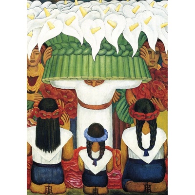 Eurographics Diego Rivera Flower Festival 1000 dielov