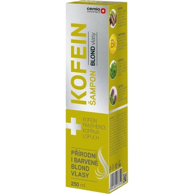 Cemio KOFEIN šampon pro blond vlasy 250 ml
