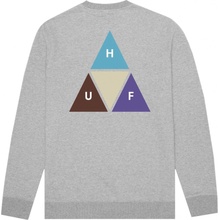 HUF PRISM TRAIL Crewneck grey heather