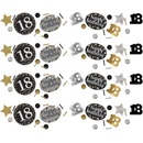 Amscan Konfety trblietavá zlatá