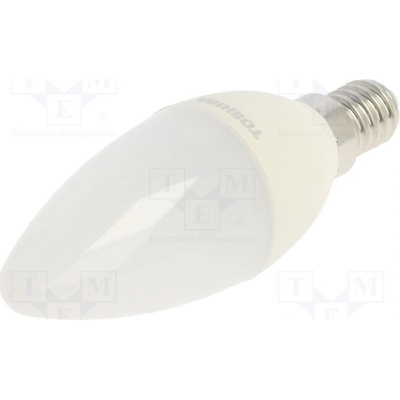 Toshiba LED LIGHTING DELS-CD4400514DE51 Žárovka LED bílá neutrální E14 230VAC 470lm 5W 240° 4000K