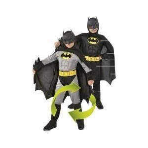 BigBuy Carnival Маскировъчен костюм за деца Batman С две лица Размер 3-4 години