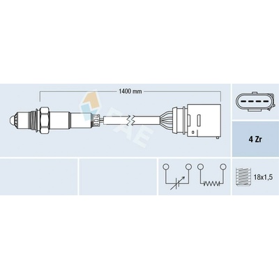 Lambda sonda FAE 77149