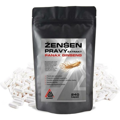Valknut Ženšen Pravý Extrakt 240 kapslí