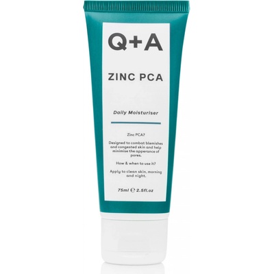 Q+A Zinc PCA Daily Moisturiser denný pleťový krém 75 ml
