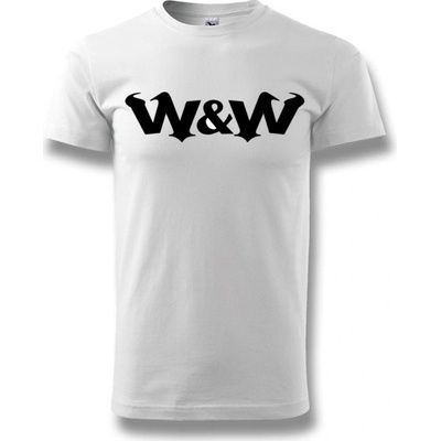 RAVE DJ tričko W&W bílá