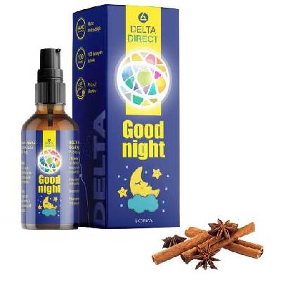 DELTA Direct Good night Tekutý s dávkovačem Skořice 30 ml
