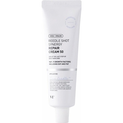VT Cosmetics Reedle Shot Synergy Repair Cream 50 regeneračný krém na tvár s azulénom 50 ml