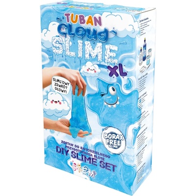 TUBAN Творчески комплект Tuban - XL, Направи си сам слайм Cloud, син (TU3173)