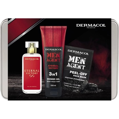 Dermacol Men Agent Eternal Victory подаръчен комплект за тяло и лице за мъже