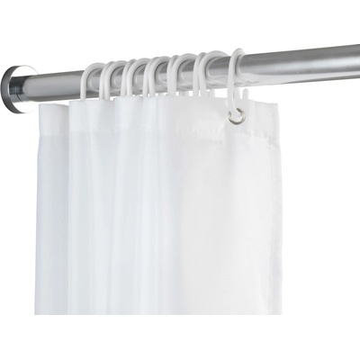 Wenko Teleskopická tyč do koupelny ve stříbrné barvě Wenko Luz, délka 70-115 cm