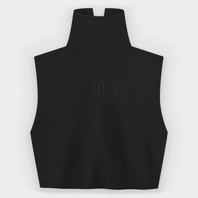 adidas Women's Strappy Crop Top - Black