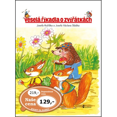 Veselá říkadla o zvířátkách - Kožíšek Josef, Václav Sládek