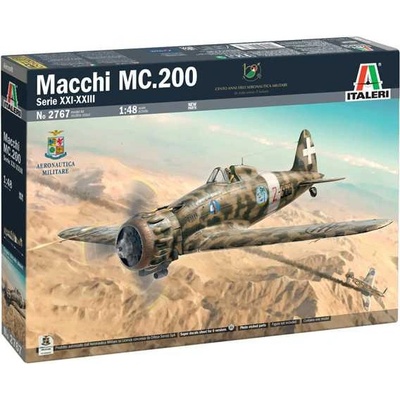 Italeri Macchi MC.200 Serie XXI XXIII 1:48