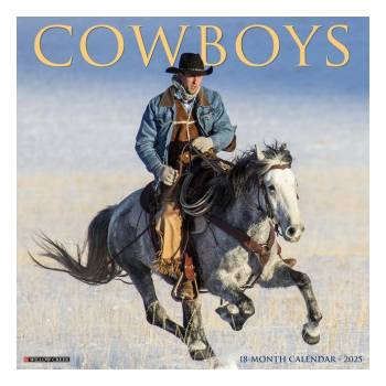 Image 1 of Willow Creek Press Calendars Cowboys 2026 12 X 12 Wall Calendar | Willow Creek Press