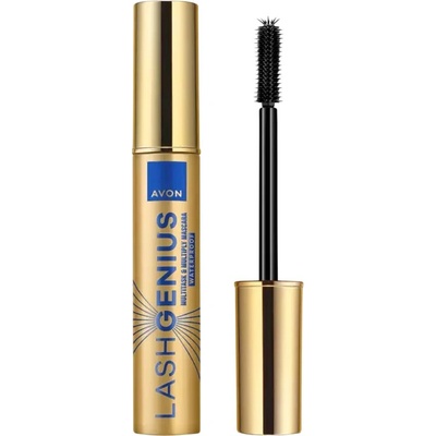 Avon Lash Genius Multitask & Multiply riasenka pre objem natočenie a oddelenie rias 5 v 1 Blackest Black 10 ml